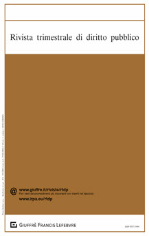 Rivista Trimestrale di Diritto Pubblico
